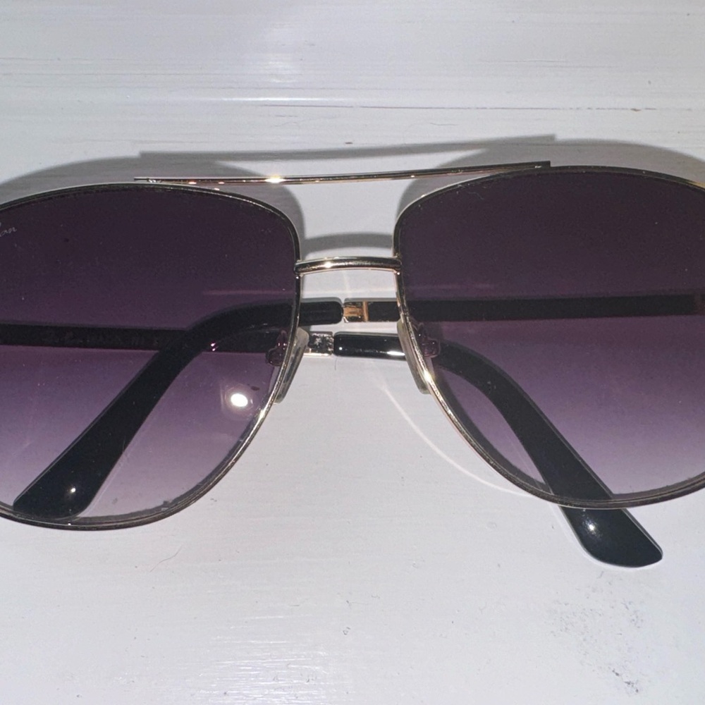Stylish Purple Aviator Sunglasses